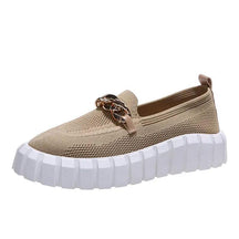 Tênis Beige Slip-Ons